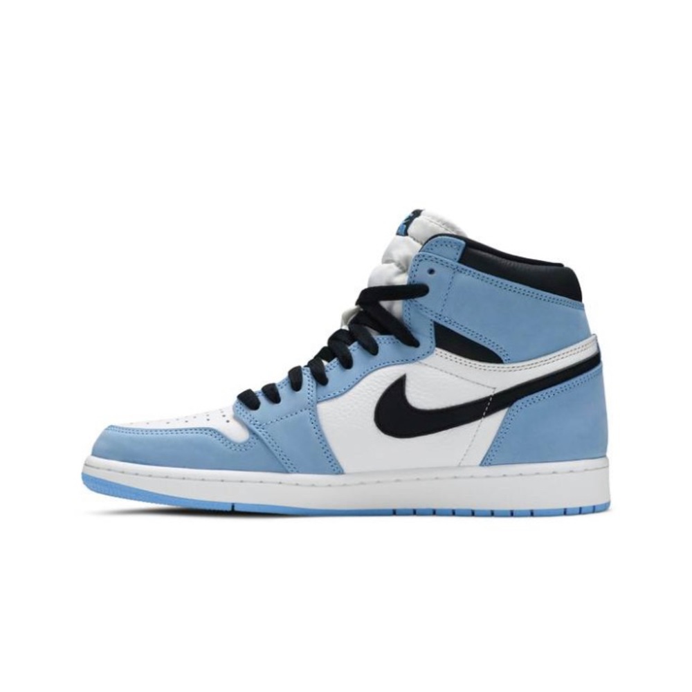 I am selling my Air Jordan 1 Retro High OG University Blues, size 8 barely worn